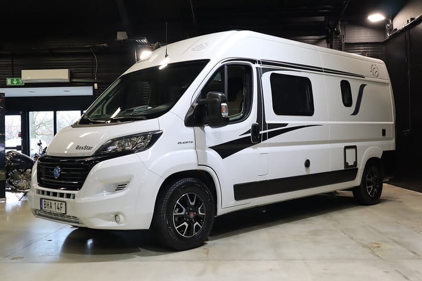 Bild 3 av Knaus Campervan Fiat Boxstar 600 MQ 2.3 MultiJet  (131hk) Solcell