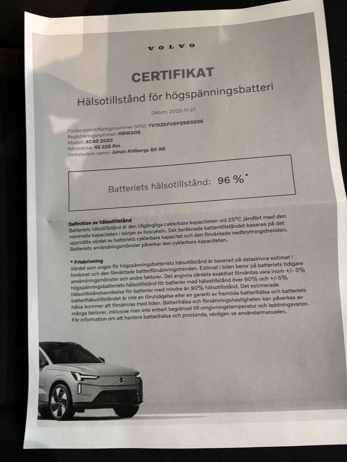 Volvo XC40 2023 - miniatyr 14