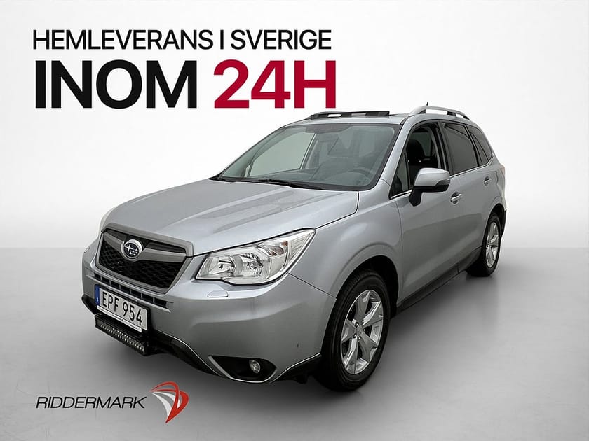 Bild 1 av Subaru Forester 2.0 4WD 147hk Pano B-Kamera Skinn Drag
