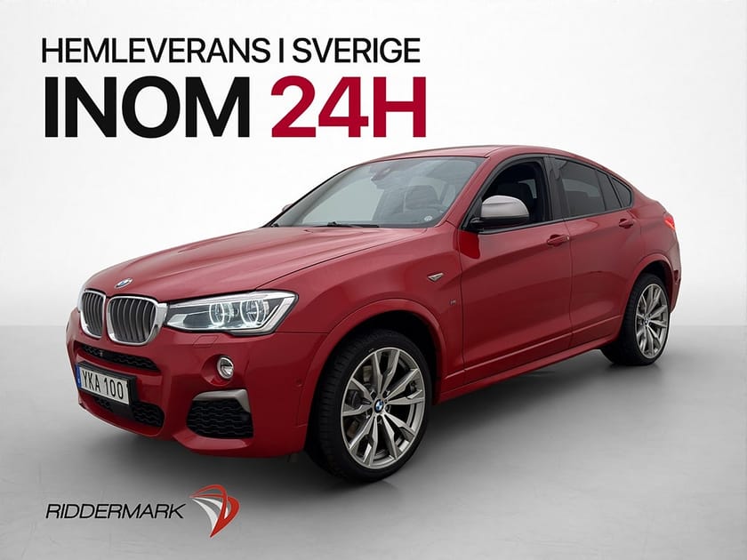 Bild 1 av BMW X4 M40i 360hk AWD M Sport Taklucka H/K Kamera Navi Drag