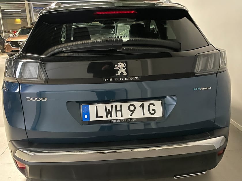 Bild 5 av Peugeot 3008 HYBRID4 300 GT Plug-in Hybrid 4WD 300hk - highway assist