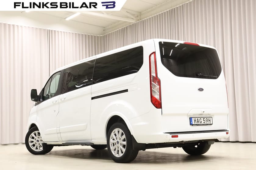 Bild 5 av Ford Tourneo Custom 320 130HK L2 Automat|9-Sits|LED|NyKamrem|Leasbar
