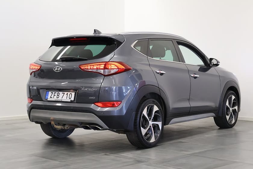 Bild 4 av Hyundai Tucson 1.6 T-GDI AWD ComfortPlus 1Ägare Drag M-Värm V-Hjul