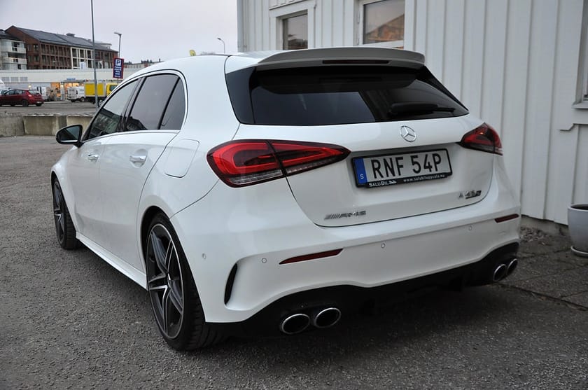 Bild 4 av Mercedes-Benz AMG A 45 S 4MATIC+ A45 421hk  Burmester Pano Drag Widescreen