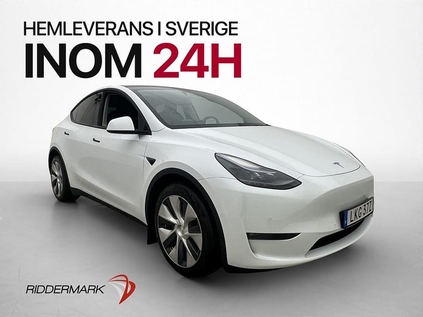 Bild 1 av Tesla Model Y Long Range AWD 514hk Drag Pano Värmepump