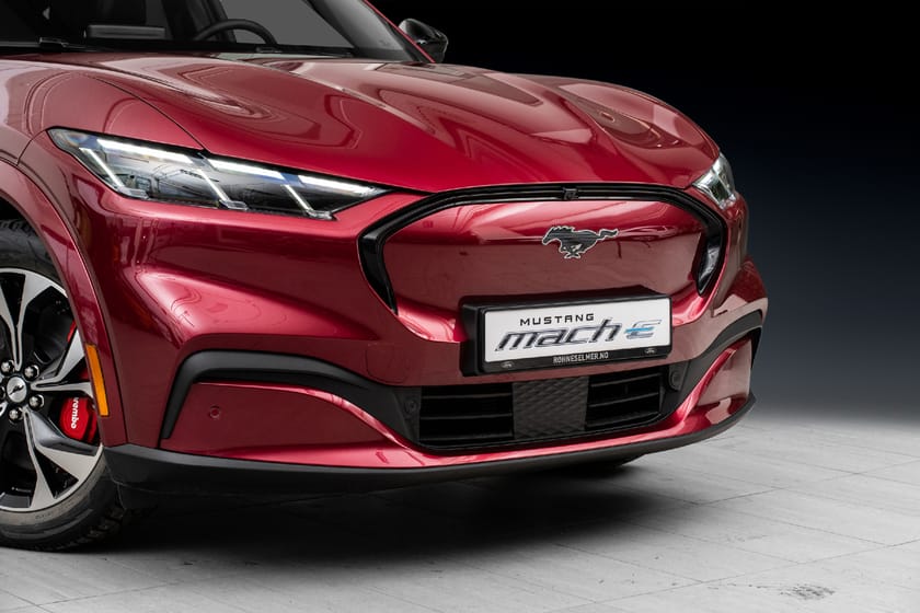 Bilde 2 av Ford Mustang Mach-E Long Range Sjekk KM-KNALLTØFF FARGE