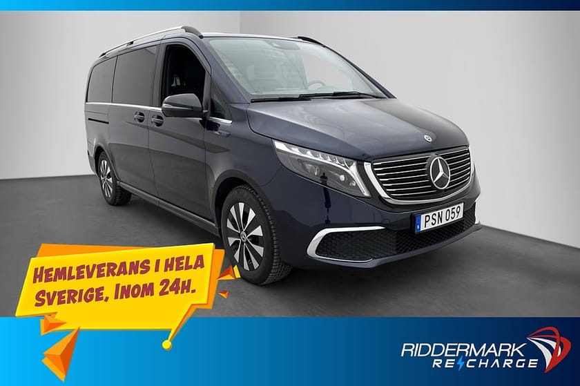 Bild 2 av Mercedes-Benz EQV 300 90 kWh Värm 360 Burmester Skinn El-Dör