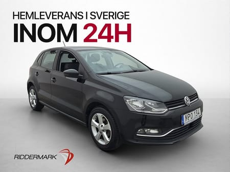 Volkswagen Polo 1.2 TSI 90hk Sensorer Bluetooth Två-Brukare
