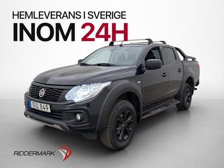 Fiat Fullback Double Cab Cross 4x4 181hk Värmare Drag Diff Skinn MOMS