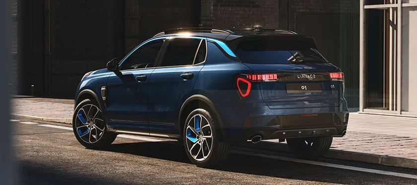 Specialpris på en nästan ny Lynk&Co bakgrundsbild