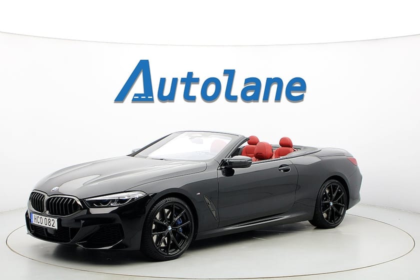 Bild 4 av BMW M850i xDrive Cabriolet Night Vision B&W, HUD 530hk