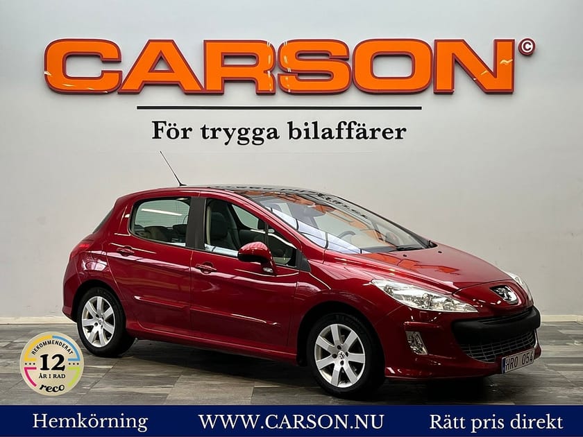 Bild 1 av Peugeot 308 4,99% 5-dörrar 1.6 HDi Panorama Dragkrok Kamrem bytt!