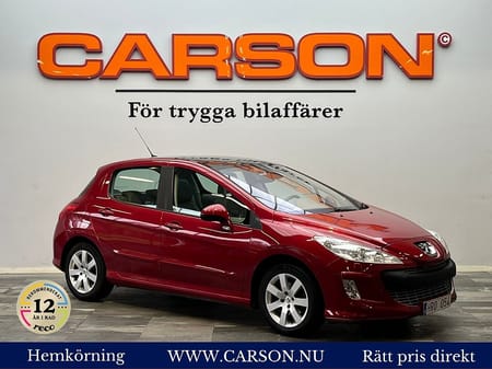 Peugeot 308 4,99% 5-dörrar 1.6 HDi Panorama Dragkrok Kamrem bytt!