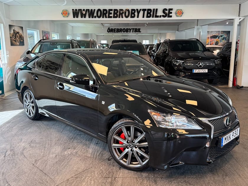 Bild 1 av Lexus GS 250 2.5 V6 F Sport Mark&Levinson B-kamera Gps HUD