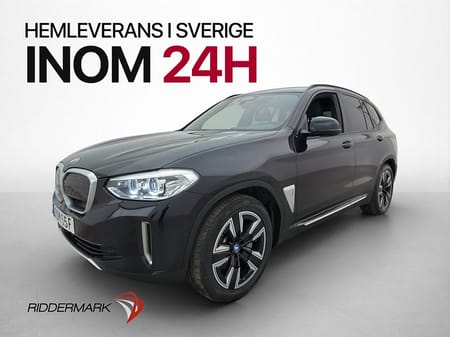 BMW iX3 286hk Charged Panorama Bluetooth Elstol Läder MOMS
