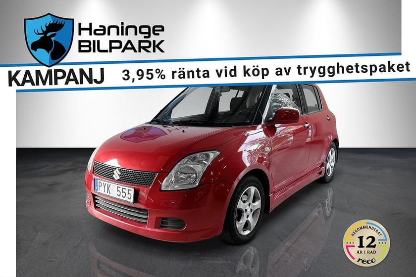 Bild 1 av Suzuki Swift 5-dörrar 1.5/SUPERDEAL3,95%/KAMKEDJA