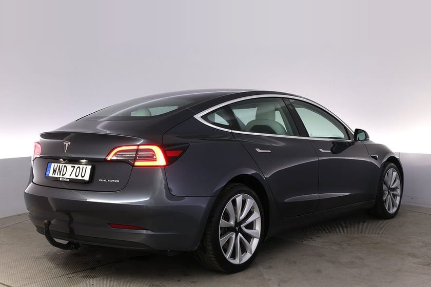 Bild 5 av Tesla Model 3 Long Range AWD EAP Uppg.AP Pano 19" Drag
