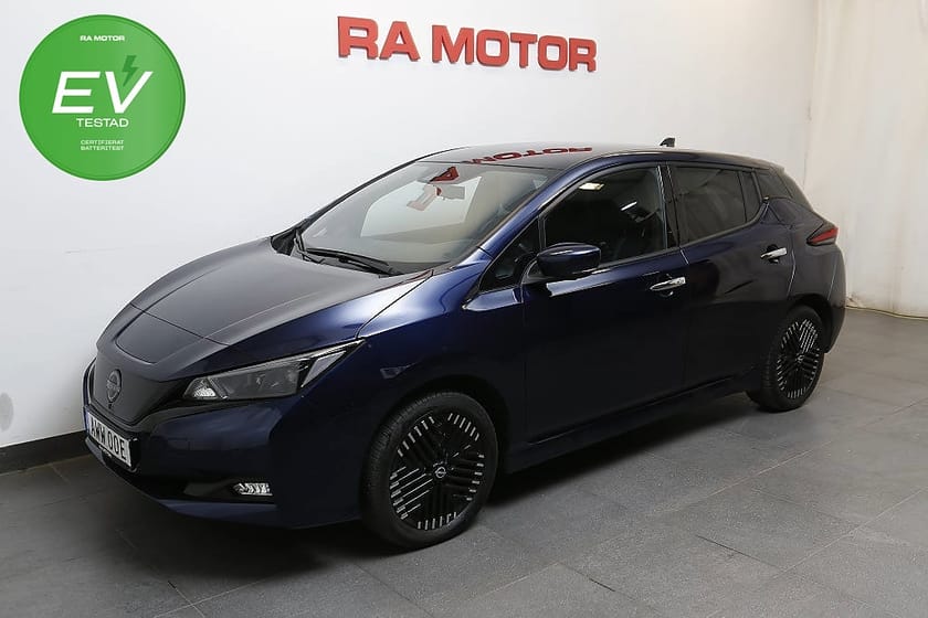 Bild 1 av Nissan Leaf e+ Tekna 59 kWh 360° BOSE Skinn Leasbar