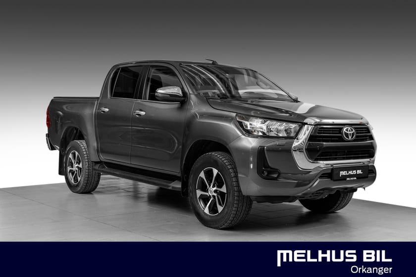 Bilde 1 av Toyota Hilux Dobbelcab 2.4 150HK D-CAB NY SERVICE•KAMERA•KROK•DAB+•FRI FRAKT