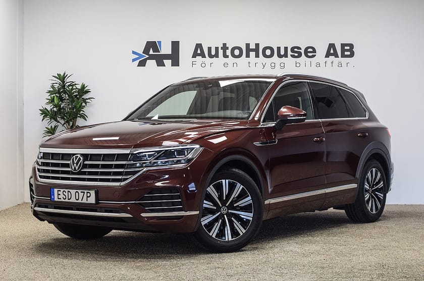 Bild 1 av Volkswagen Touareg 3.0 V6 TDI 4M Luftfjädring Värmare Drag Skinn Moms