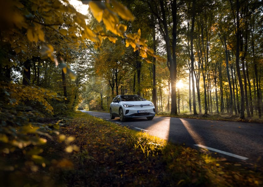 Nya ID.4. Elektrifiera livet. bakgrundsbild