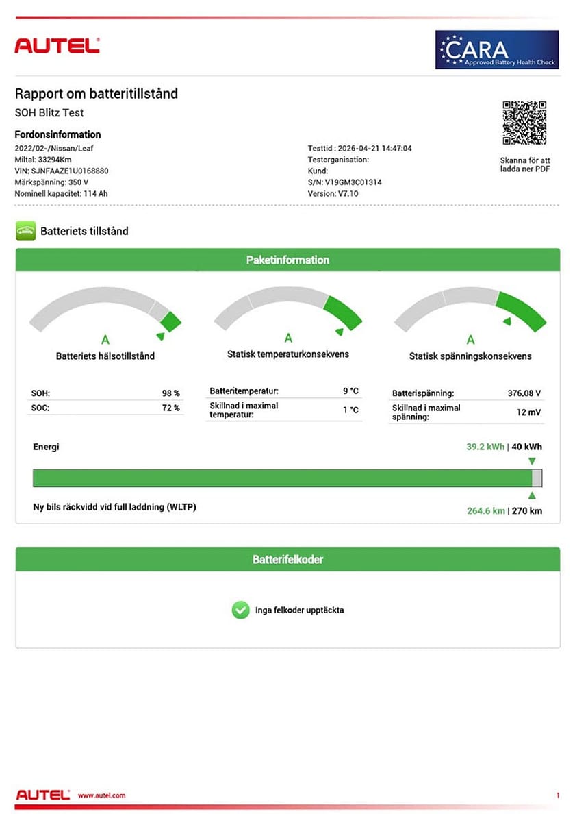 Bild 2 av Nissan Leaf 150 HK / N-CONNECTA / Navi / 360 /