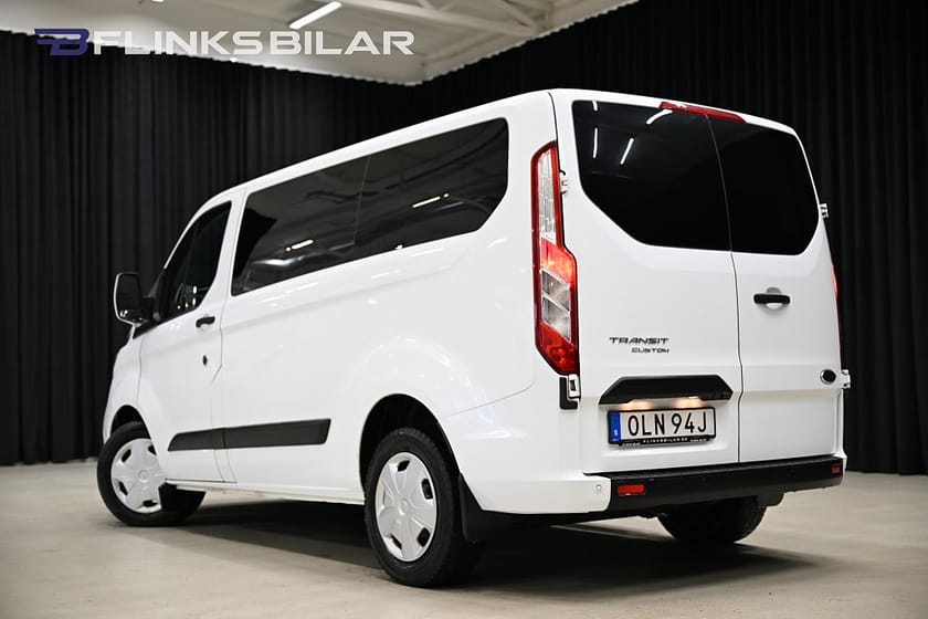 Bild 4 av Ford Transit Custom 320 Kombi 130HK Automat|Kombi|9-Sits|Värmare|Leasbar