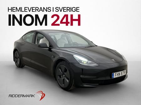 Tesla Model 3 Long Range AWD Autopilot Ljus-interiör Sv.Såld