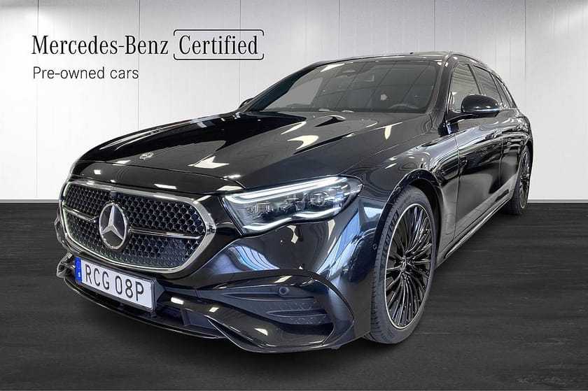 Bild 1 av Mercedes-Benz E 300 d e 4MATIC T de 4M AMG Line | Superscreen | Drag | Burmester