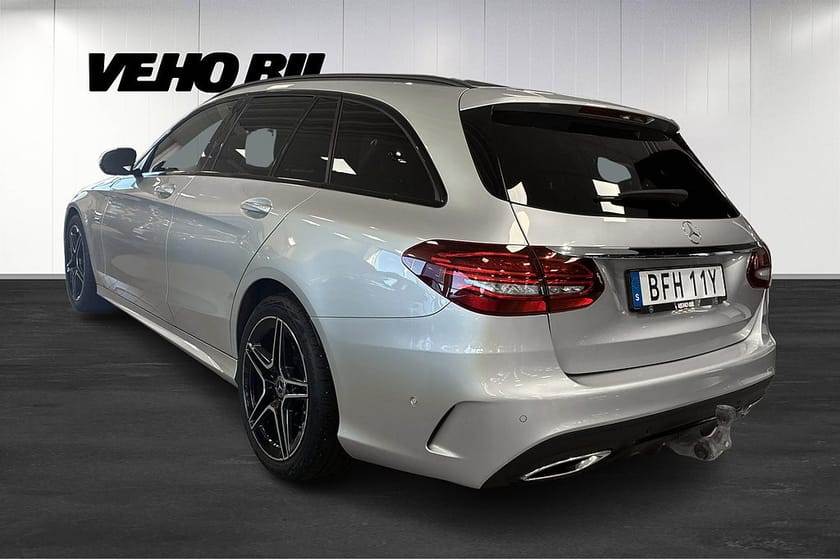 Bild 4 av Mercedes-Benz C 200 T d C200  AMG Line | Night Edition| Dragkrok |