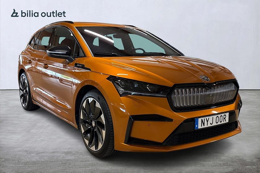 Bild 4 av Škoda Enyaq iV 80x Skoda AWD / Pano / 360-kamera / Head-Up / Keyless / Moms
