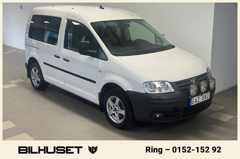 Bild 1 av Volkswagen Caddy Skåpbil LIFE 1.9 TDI 5-SITS DIESELVÄRMARE DRAG