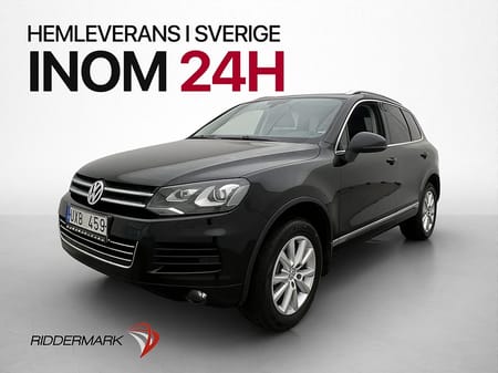 Volkswagen Touareg 3.0 V6 TDI 204hk 4M Skinn D-Värmare Drag