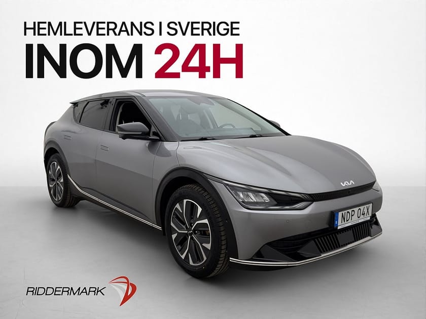 Bild 1 av Kia EV6 77.4 kWh AWD Plus 360° Navi Rattvärme Skinn MOMS