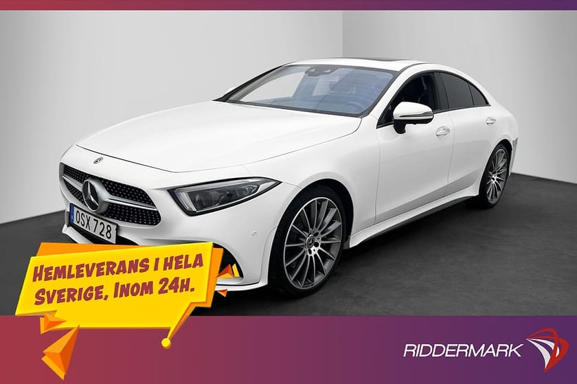 Bild 3 av Mercedes-Benz CLS 400 d 4MATIC 4M AMG Premium Plus Taklucka Luft