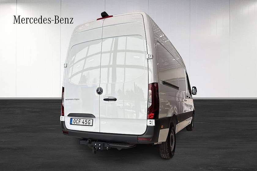 Bild 5 av Mercedes-Benz eSprinter 314 81 kWh A2 elbil OP-leasing från 6000kr/mån