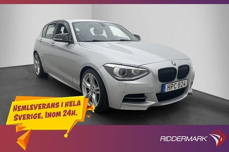 BMW M135i 320hk M Sport HiFi Rattvärme Sensorer Keyless