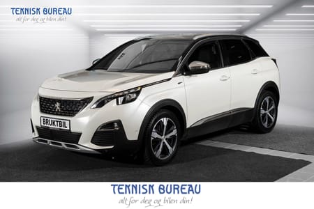 Peugeot 3008 GT Automat 180HK Glasstak/El sete/Skinn.int