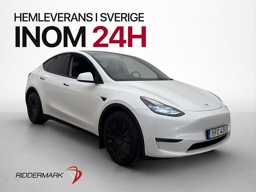 Bild 1 av Tesla Model Y Long Range AWD Dragkrok Svensksåld
