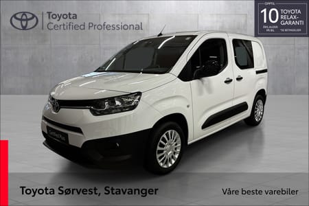 Toyota ProAce City Kort L1 1.5 Diesel 100 Manuell 6 gir Comf.Fleet Colour