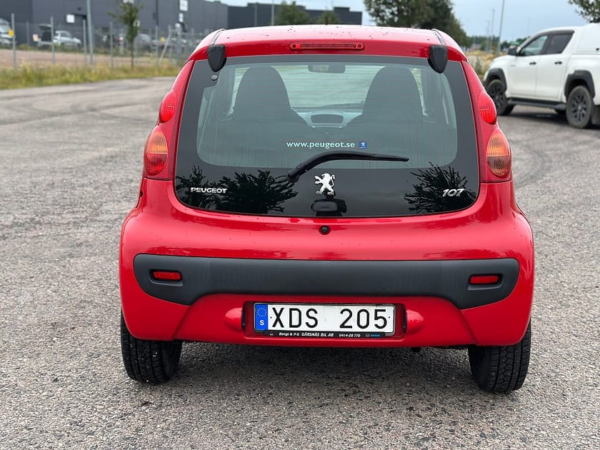 Bild 4 av Peugeot 107 5-dörrar 1.0 Euro 4