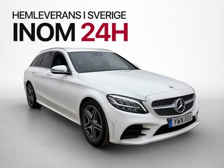 Mercedes-Benz C 200 T 184hk AMG Drag Kamera Halvskinn