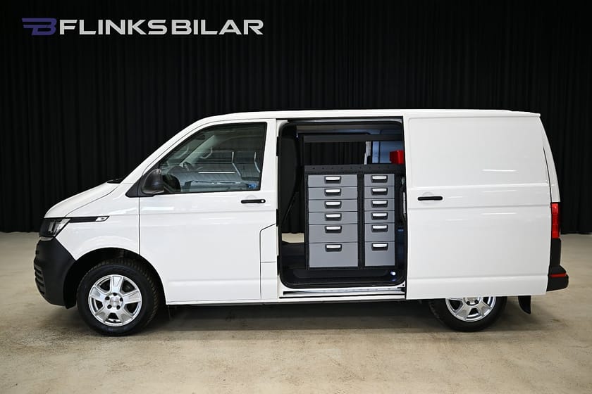 Bild 1 av Volkswagen Transporter 4Motion 150HK Servicebil|Inredd|Dubbeldörr|Moms|SeUtr!