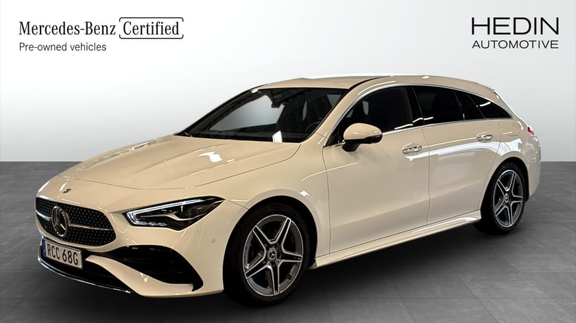 Bild 1 av Mercedes-Benz CLA 200 Shooting Brake AMG Line Premium 360-kamera Dragkrok Navi