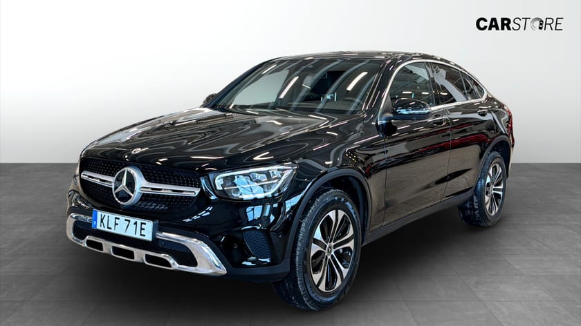 Bild 1 av Mercedes-Benz GLC 300 de Coupé 4MATIC (306hk) TAKLUCKA / 360-KAMERA