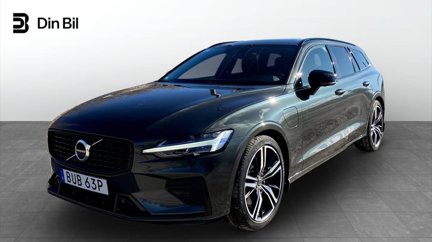 Bild 1 av Volvo V60 T8 R-DESIGN RECHARGE PANORAMA/BRÄNSLEVÄRMARE