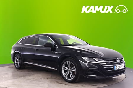 Volkswagen Arteon Shooting Brake SB 2.0 TDI 4M R-Line GRILL PÅ KÖPET! Cockpit B-Kam GPS Skinn Värm Drag