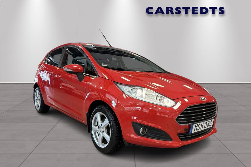 Bild 1 av Ford Fiesta 1.0 EcoBoost 100hk Titanium M-Värmare Drag
