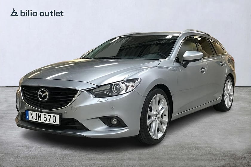Bild 1 av Mazda 6 Wagon 2.2 Skyactiv-D 175hk Navi Läder P-Sensorer