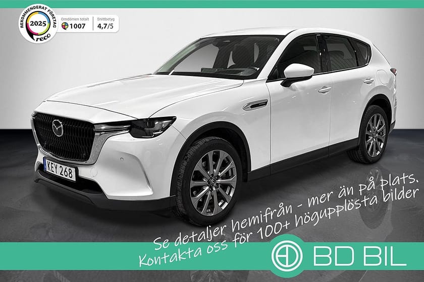 Bild 1 av Mazda CX-60 PHEV AWD BACKKAMERA HUD DRAGKROK